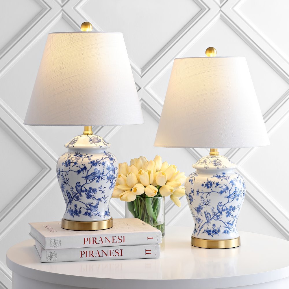Penelope Chinoiserie Table Lamp (Set Of 2). Picture 3