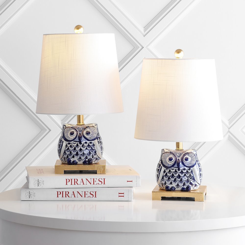 Justina Ceramic Mini Led Table Lamp (Set Of 2). Picture 3