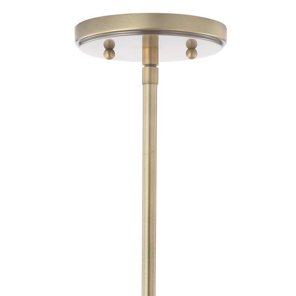 Kurtz Adjustable Drop Metal/Glass Led Pendant. Picture 4