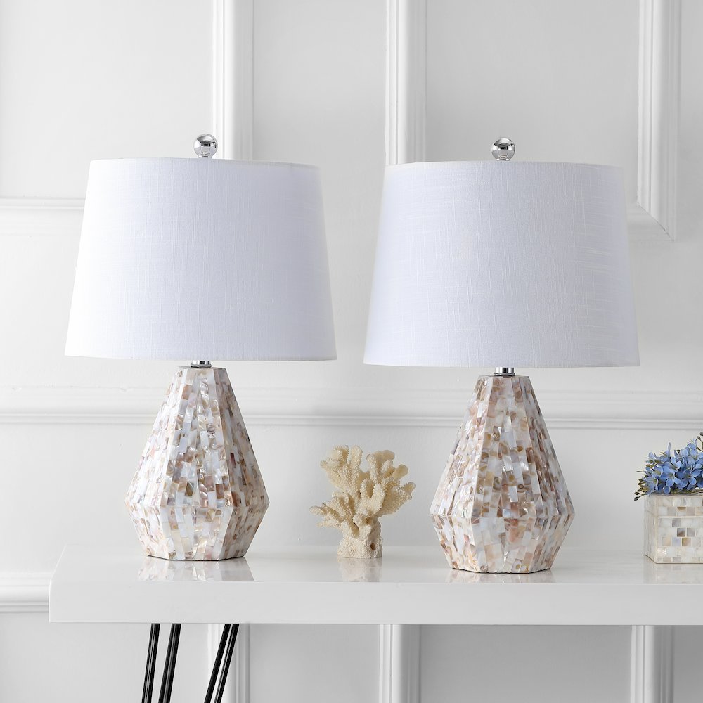 Isabella Seashell Led Table Lamp (Set Of 2). Picture 6