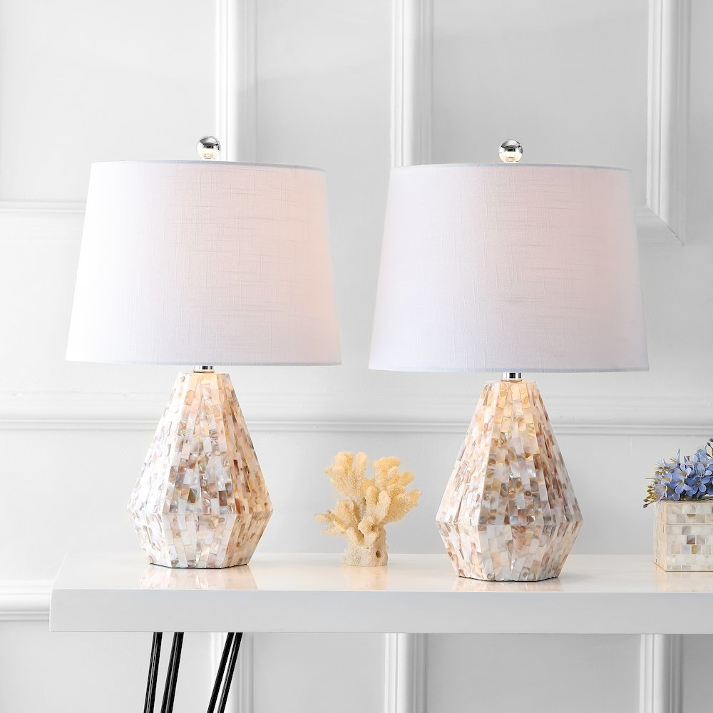 Isabella Seashell Led Table Lamp (Set Of 2). Picture 5