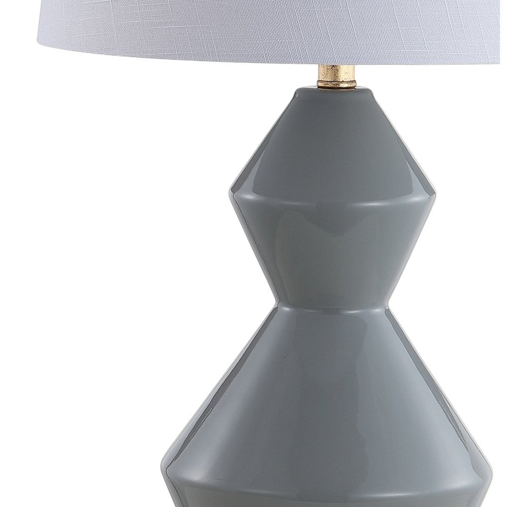 Alba Geometric Ceramicmetal Led Table Lamp. Picture 3
