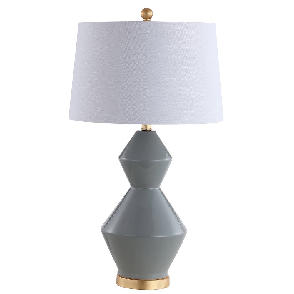 Alba Geometric Ceramicmetal Led Table Lamp. Picture 2