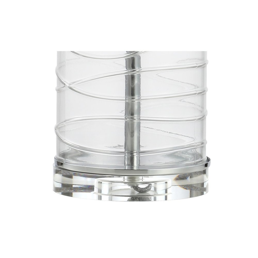 Cole Modern Fused Glass Cylinder Led Table Lamp (Set Of 2). Picture 6