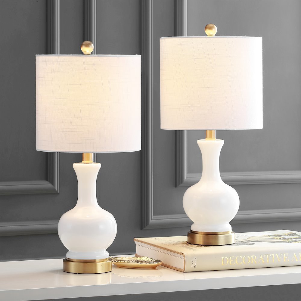 Cox Glassmetal Led Table Lamp (Set Of 2). Picture 5