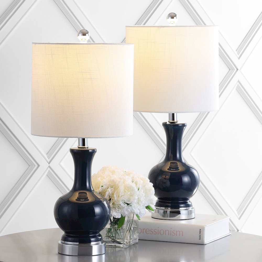 Cox Glassmetal Led Table Lamp (Set Of 2). Picture 5