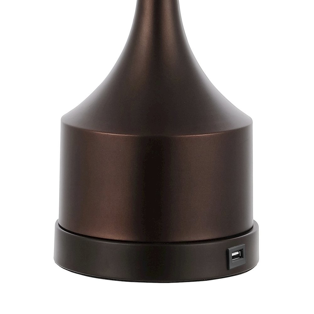 Cooper Classic French Country Iron Led Table Lamp. Picture 3