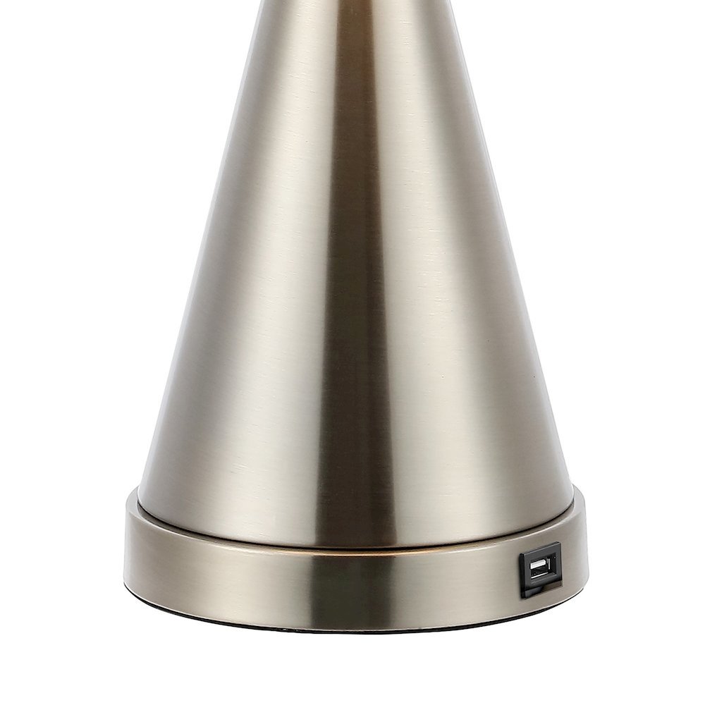 Colton Classic French Country Iron Led Table Lamp. Picture 3