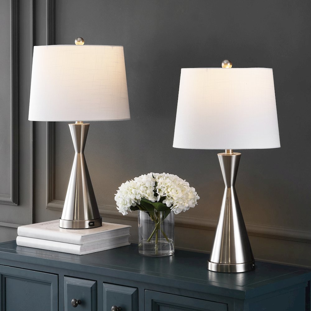 Colton Classic French Country Iron Led Table Lamp. Picture 6