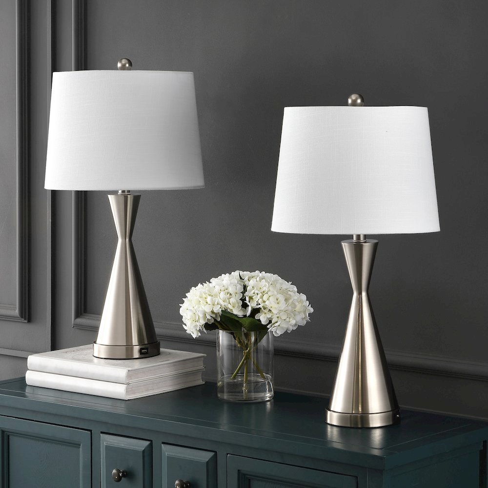 Colton Classic French Country Iron Led Table Lamp. Picture 4