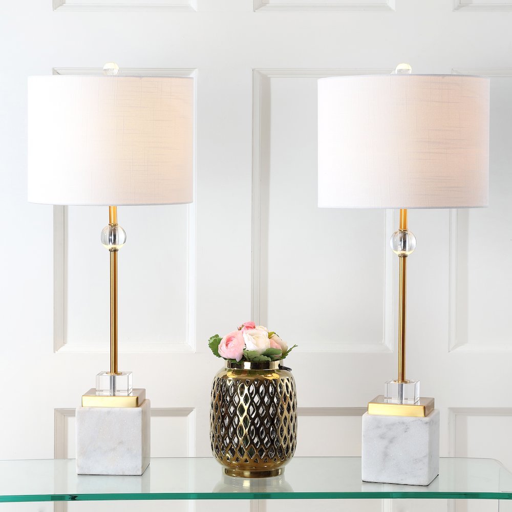 Dawson Marblecrystal Led Table Lamp (Set Of 2). Picture 3
