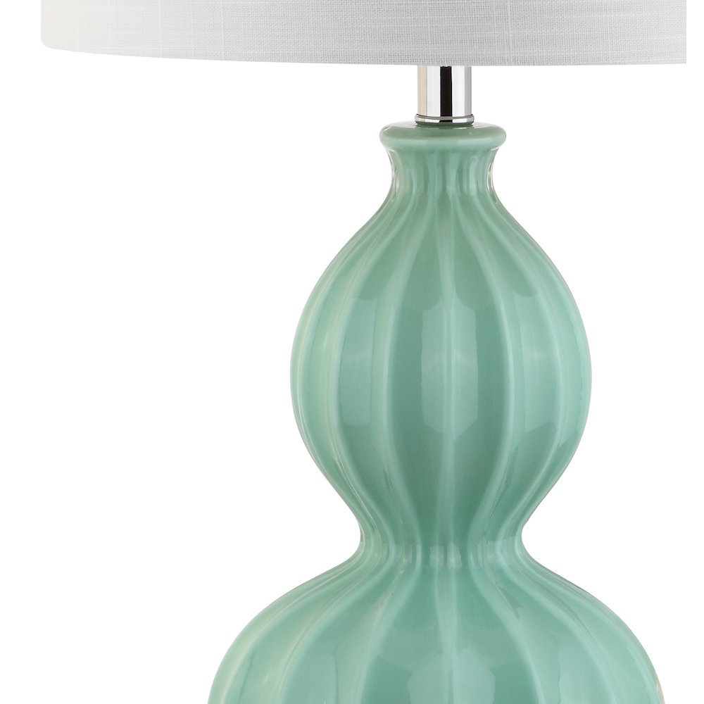 Faye Glass Led Table Lamp. Picture 3