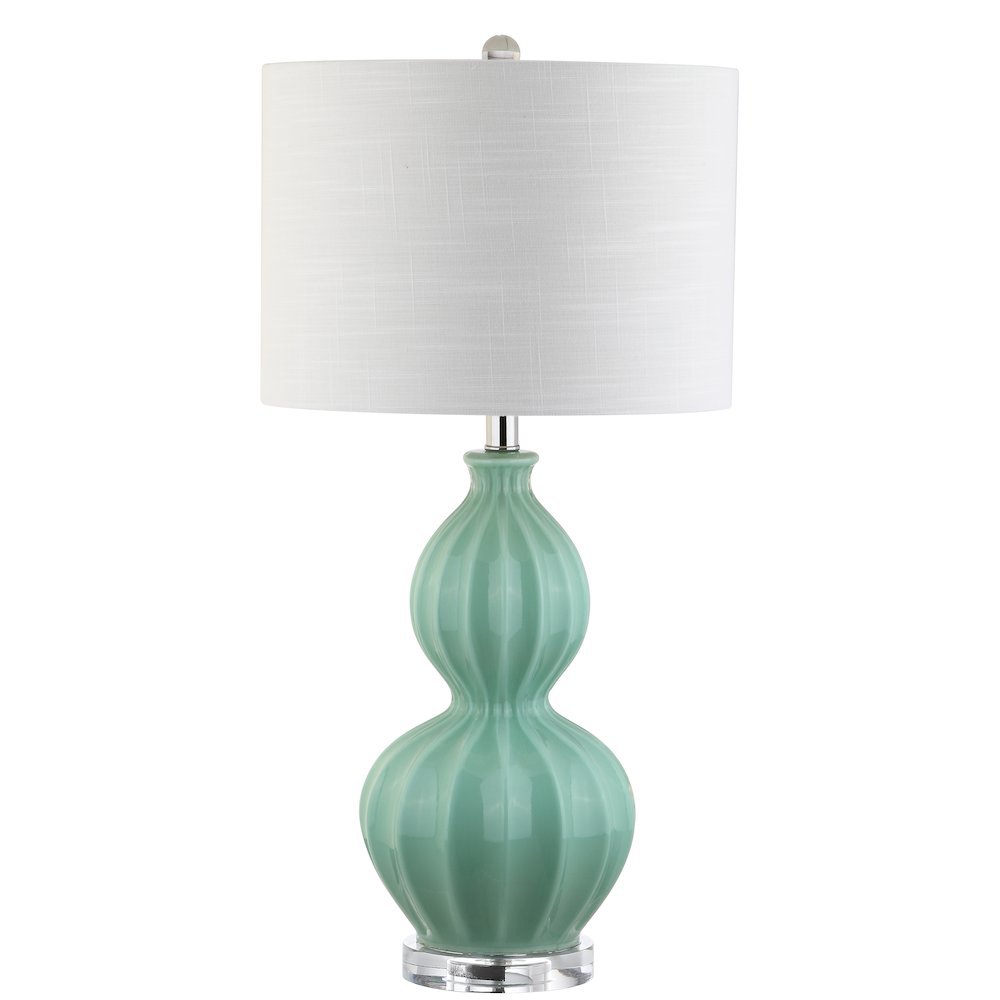 Faye Glass Led Table Lamp. Picture 2