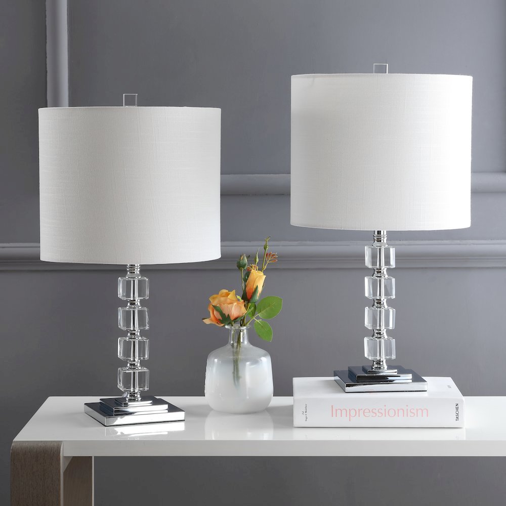 Barnard Led Crystal/Metal Table Lamp (Set Of 2). Picture 8