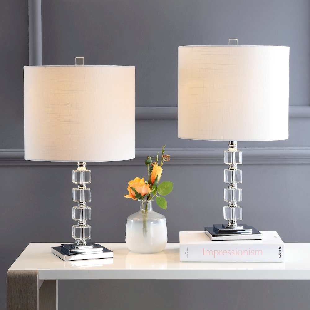 Barnard Led Crystal/Metal Table Lamp (Set Of 2). Picture 7