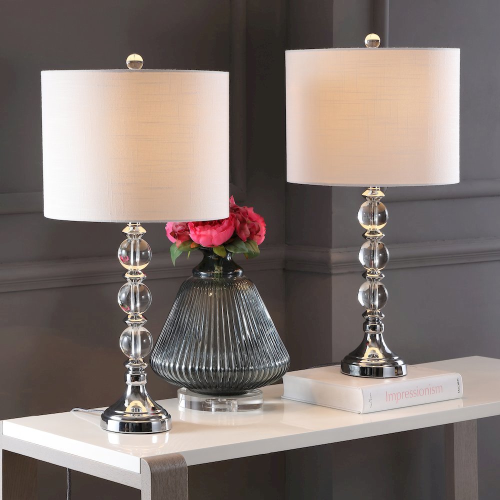 Paul Crystal/Metal Led Table Lamp (Set Of 2). Picture 7