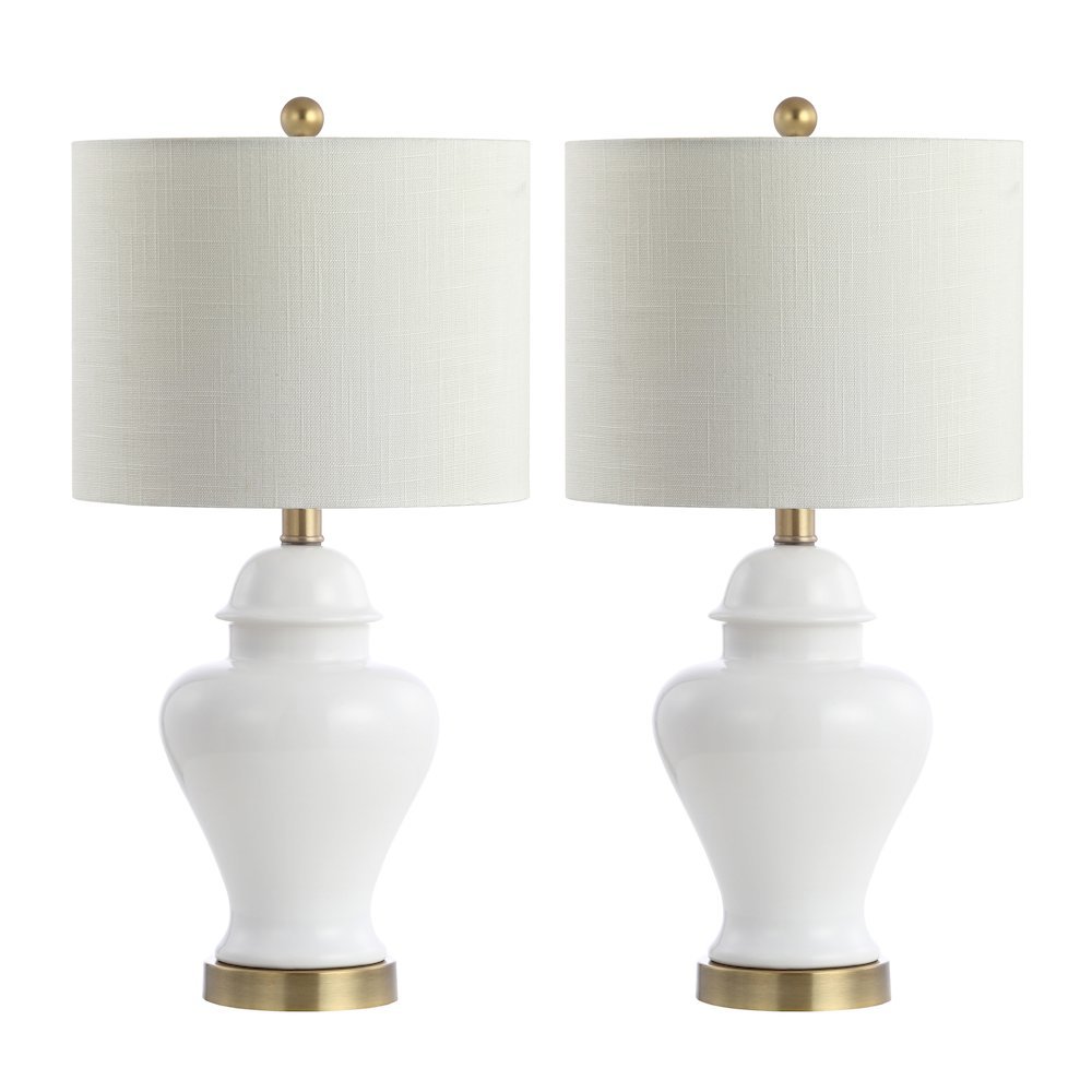 Qin Ceramiciron Classic Cottage Led Table Lamp (Set Of 2). Picture 2
