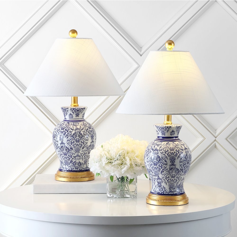 Xia Ceramiciron Classic Modern Led Table Lamp (Set Of 2). Picture 5