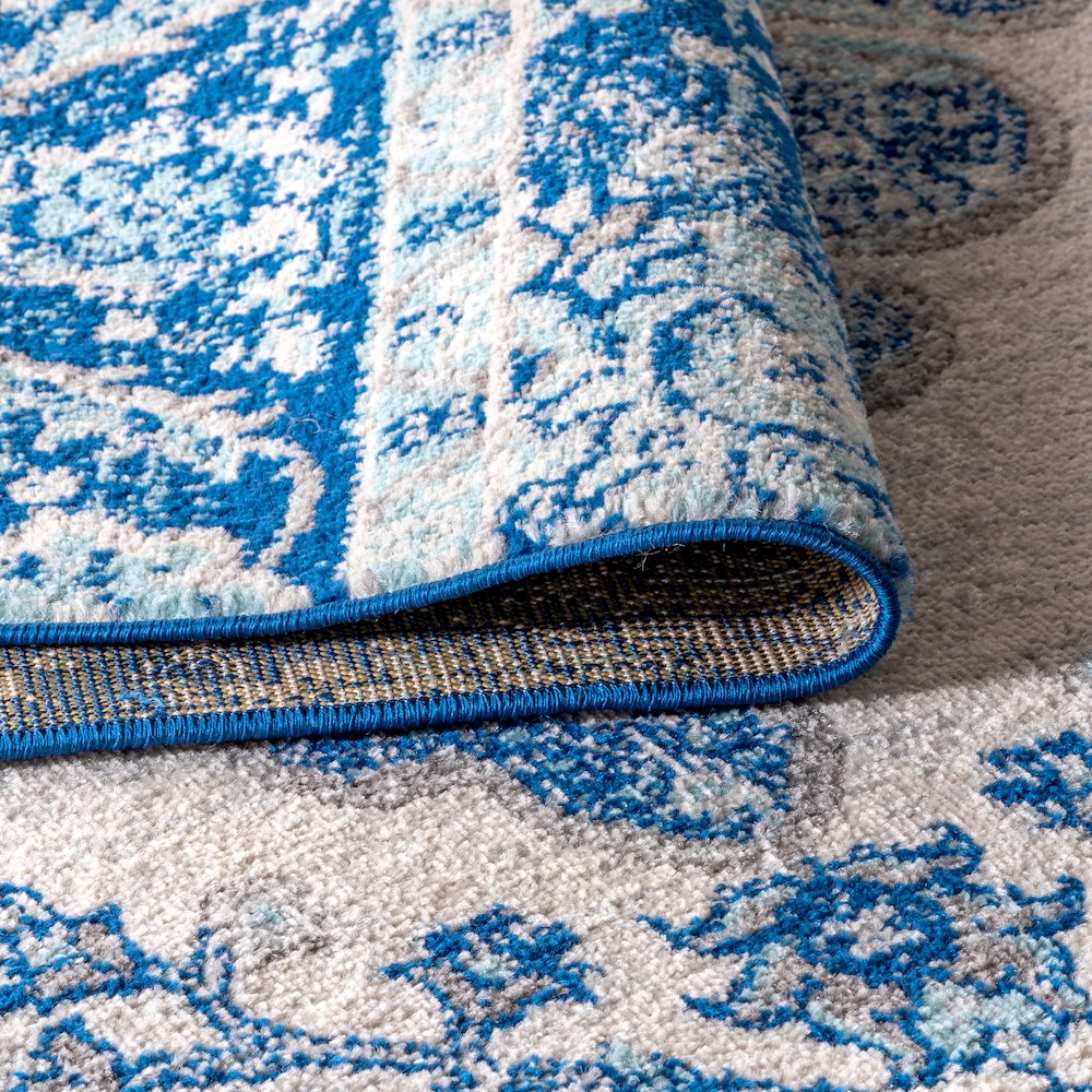 Bohemian Flair Boho Vintage Medallion Area Rug. Picture 6