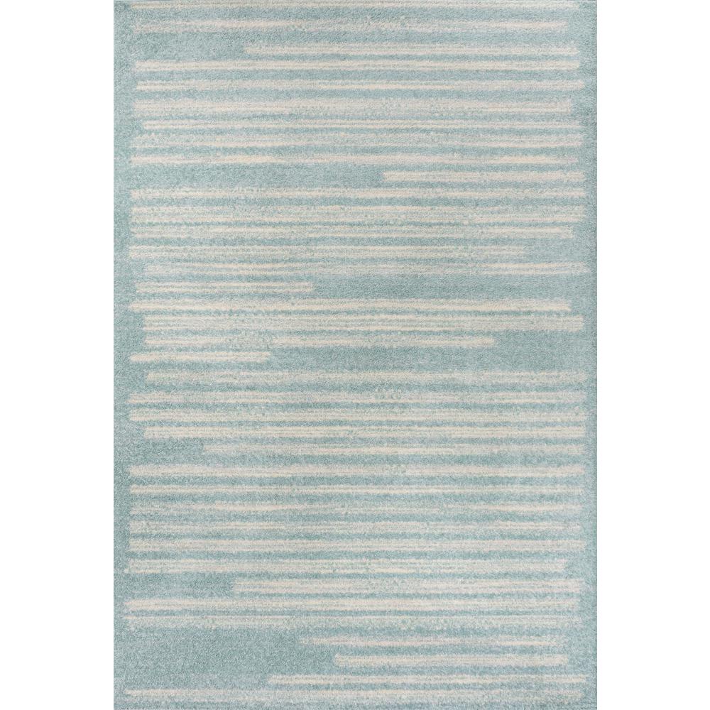 Khalil Modern Berber Stripe Runner Rug. Picture 1