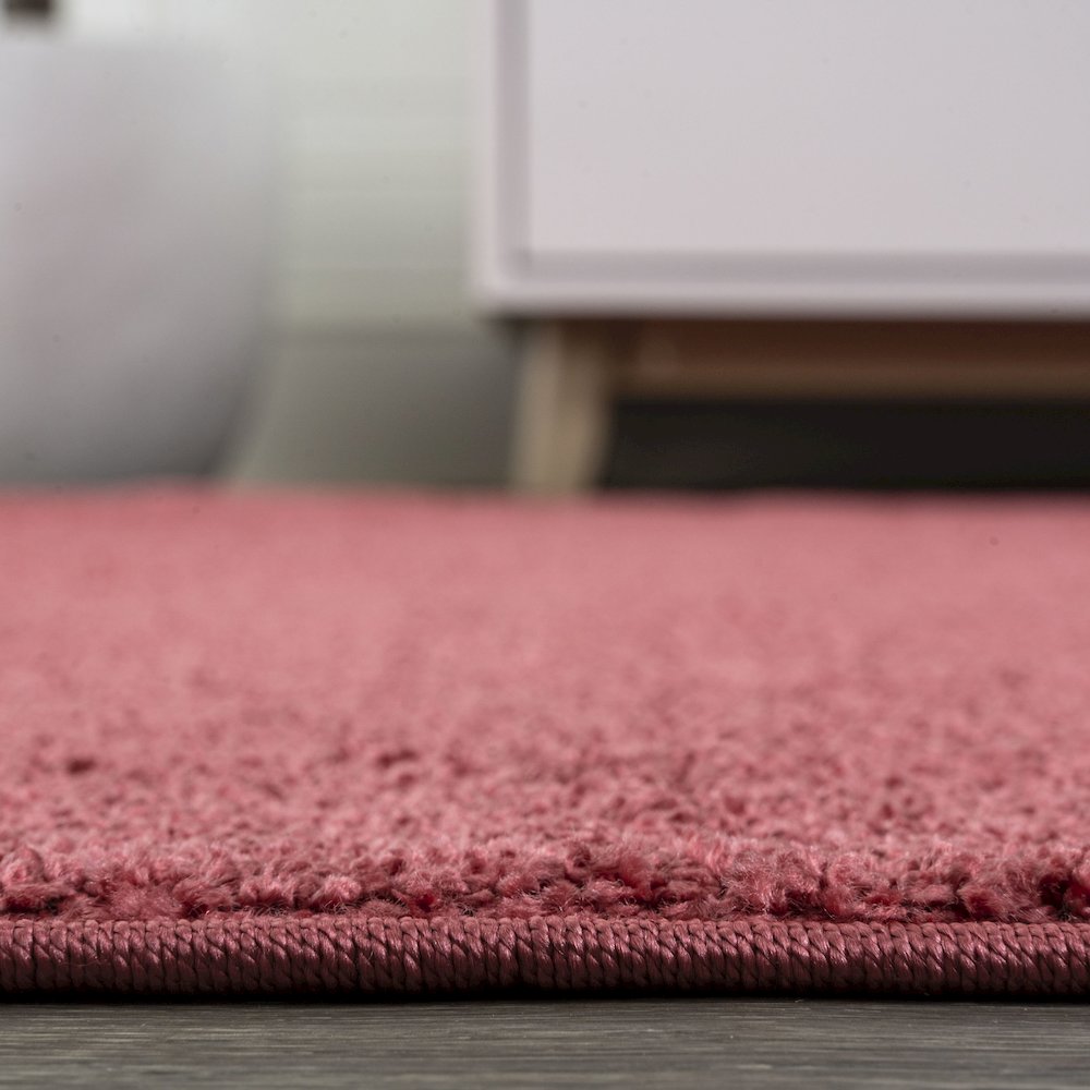 Haze Solid Low-Pile Area Rug. Picture 9