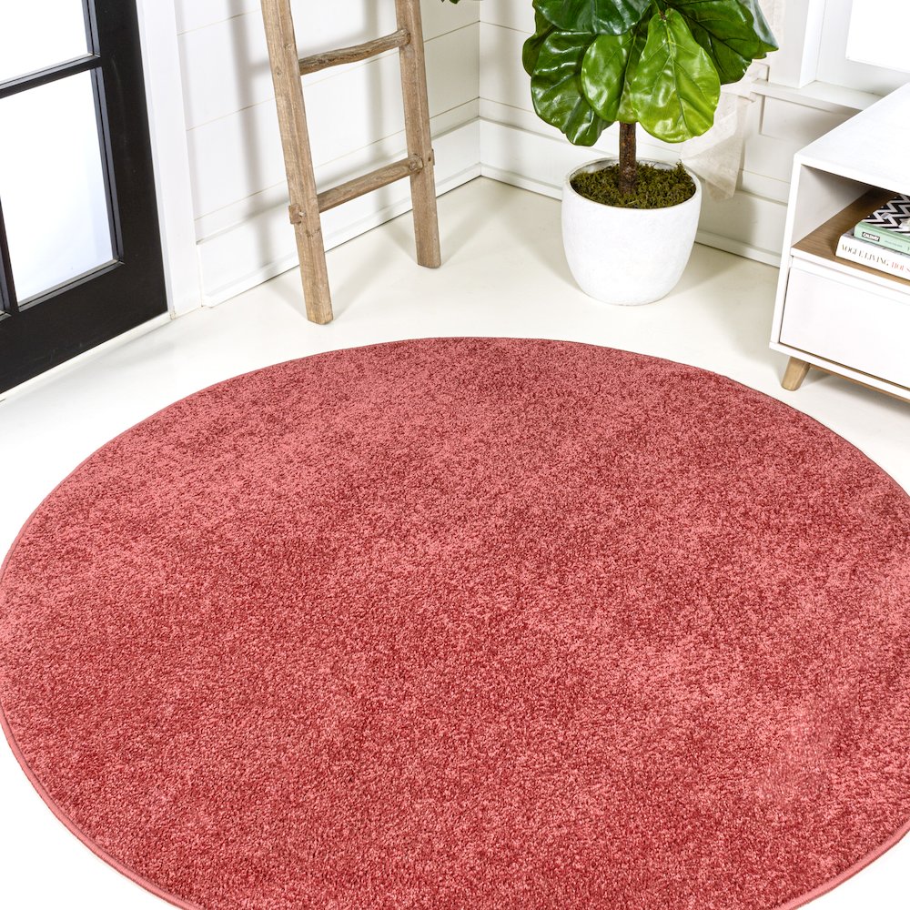 Haze Solid Low-Pile Area Rug. Picture 4