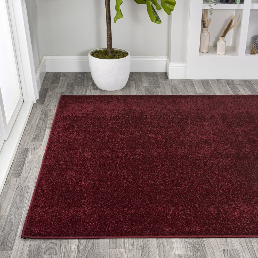 Haze Solid Low-Pile Area Rug. Picture 1