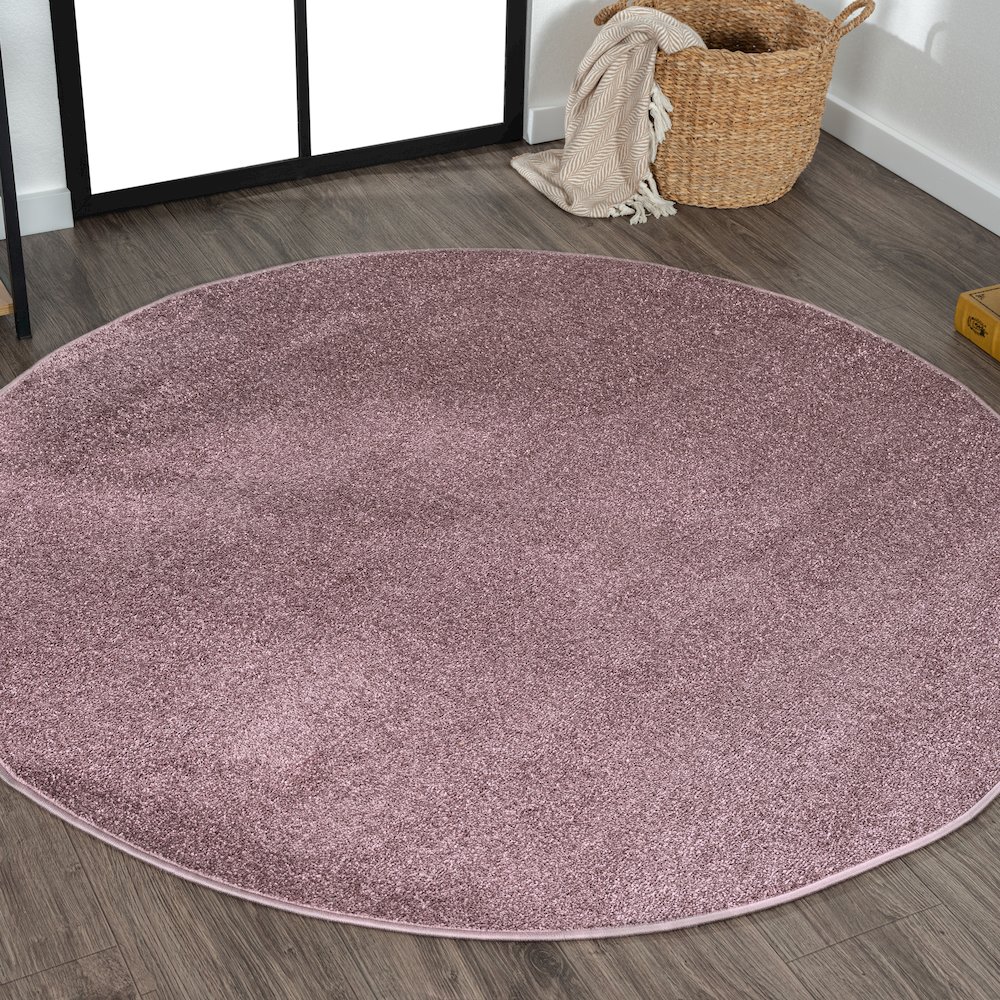 Haze Solid Low-Pile Area Rug. Picture 10