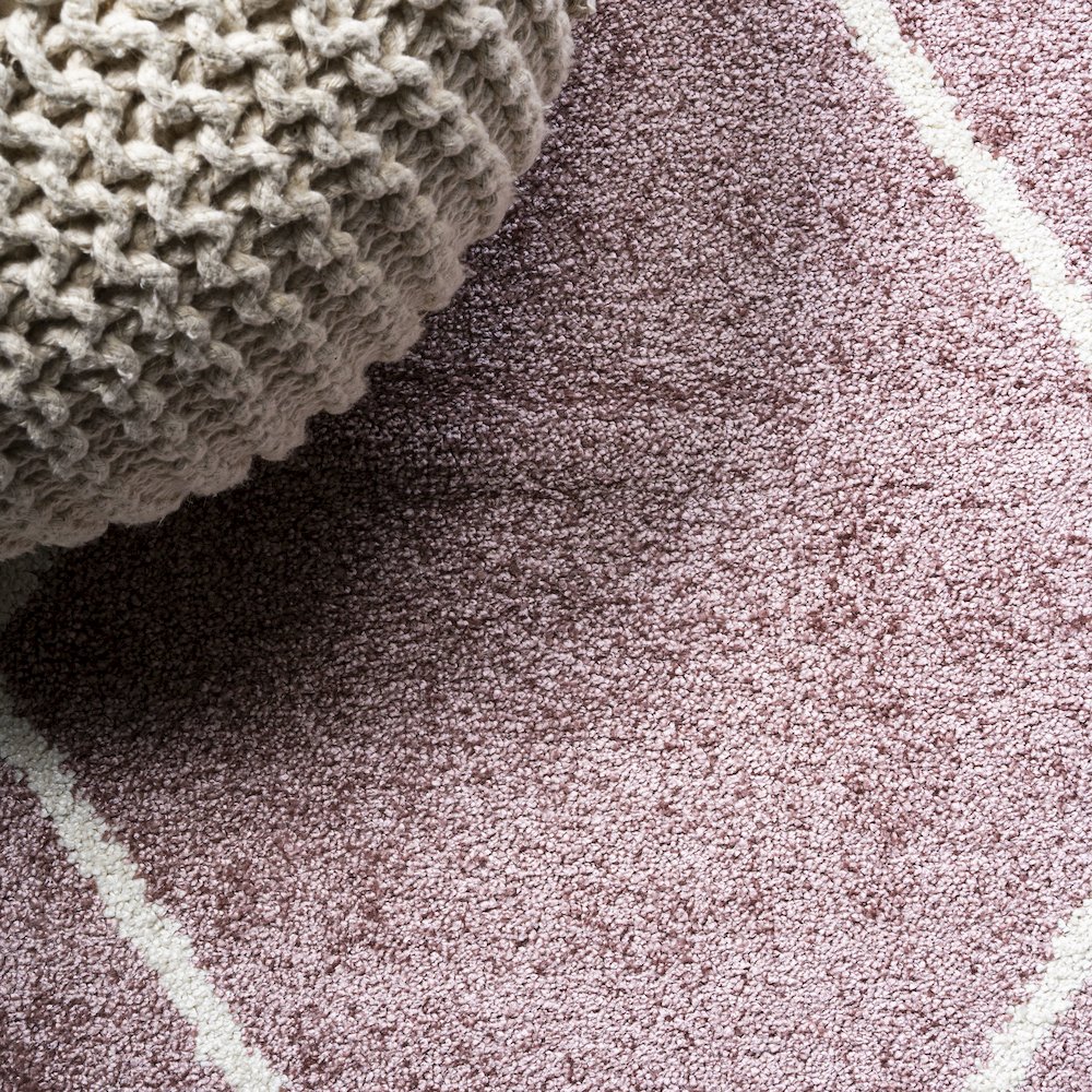 Cole Minimalist Diamond Trellis Area Rug. Picture 7