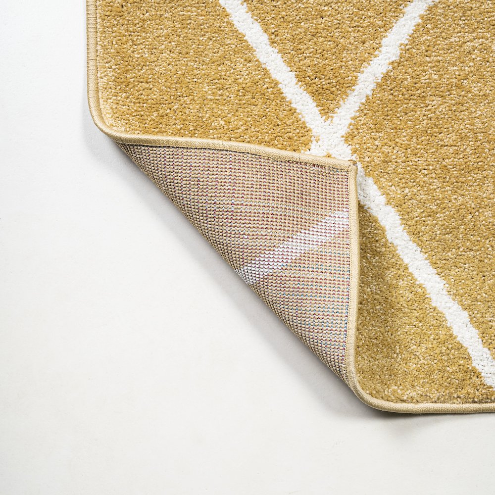 Cole Minimalist Diamond Trellis Area Rug. Picture 6