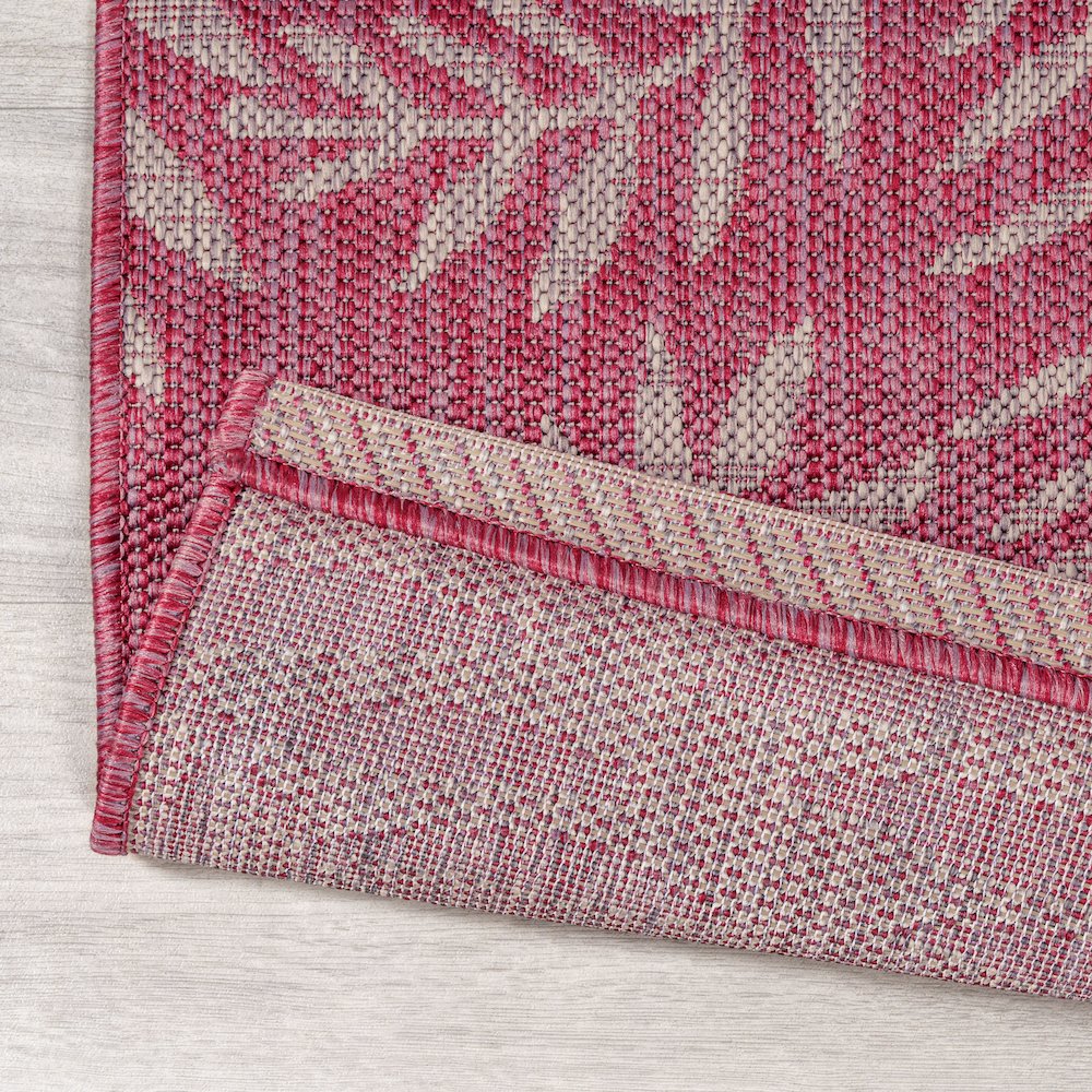 Nevis Palm Frond Indoor/Outdoor Area Rug. Picture 3