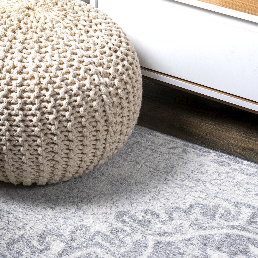 Edison Modern Persian Vintage Medallion Area Rug. Picture 5