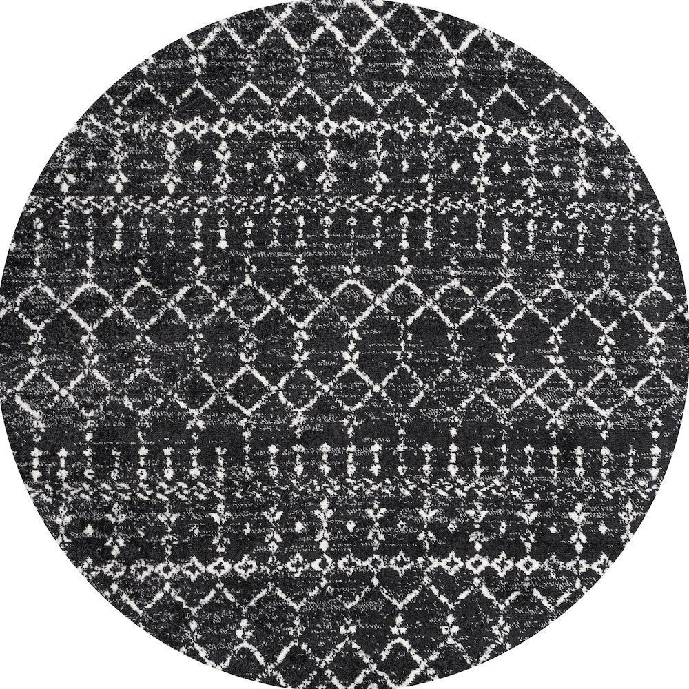 Moroccan HYPE Boho Vintage Diamond Area Rug. Picture 2