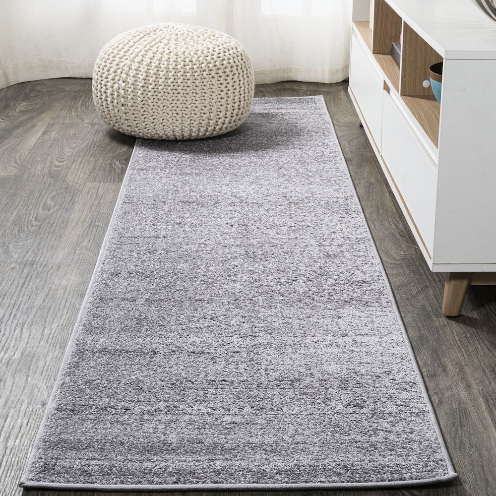 Haze Solid Low-Pile Area Rug. Picture 13