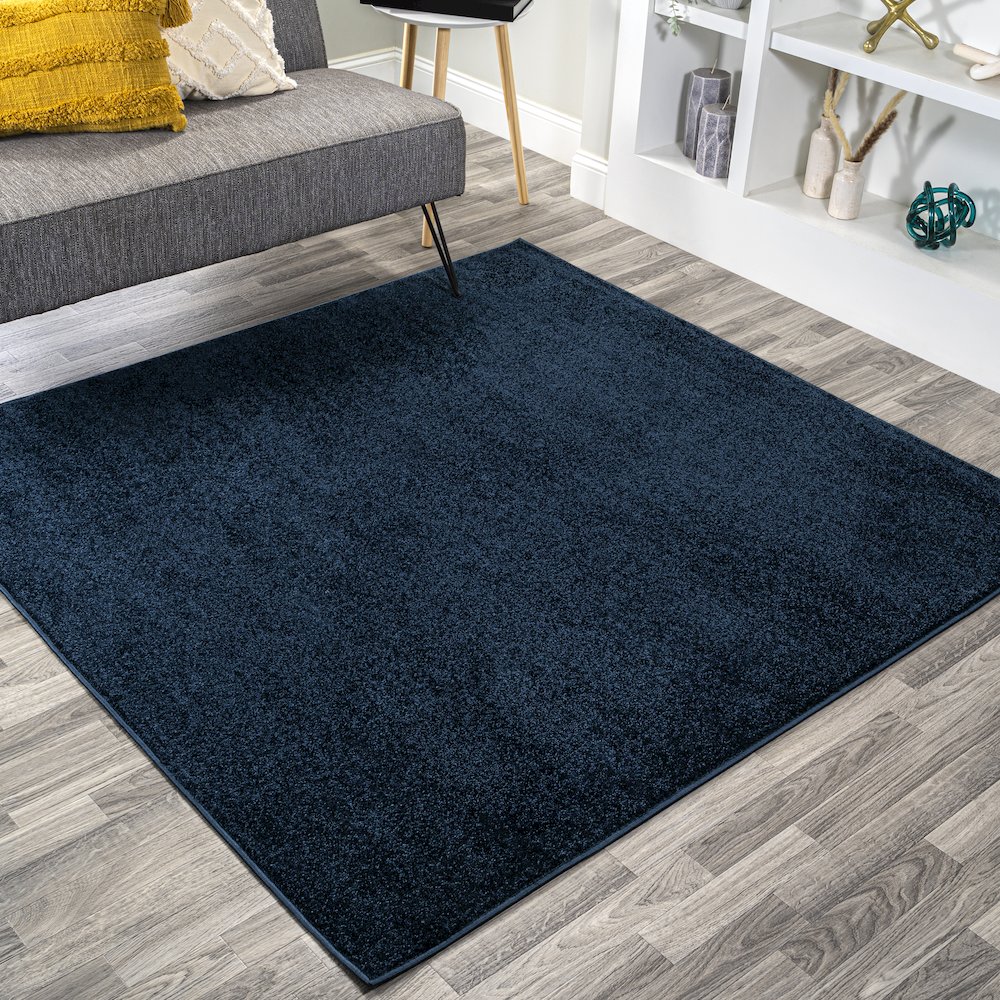 Haze Solid Low-Pile Area Rug. Picture 7