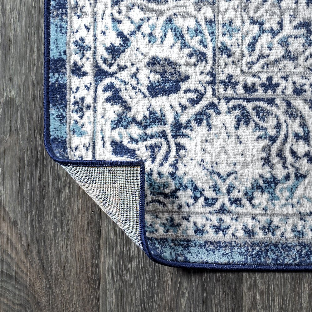 Modern Persian Vintage Medallion Area Rug. Picture 4