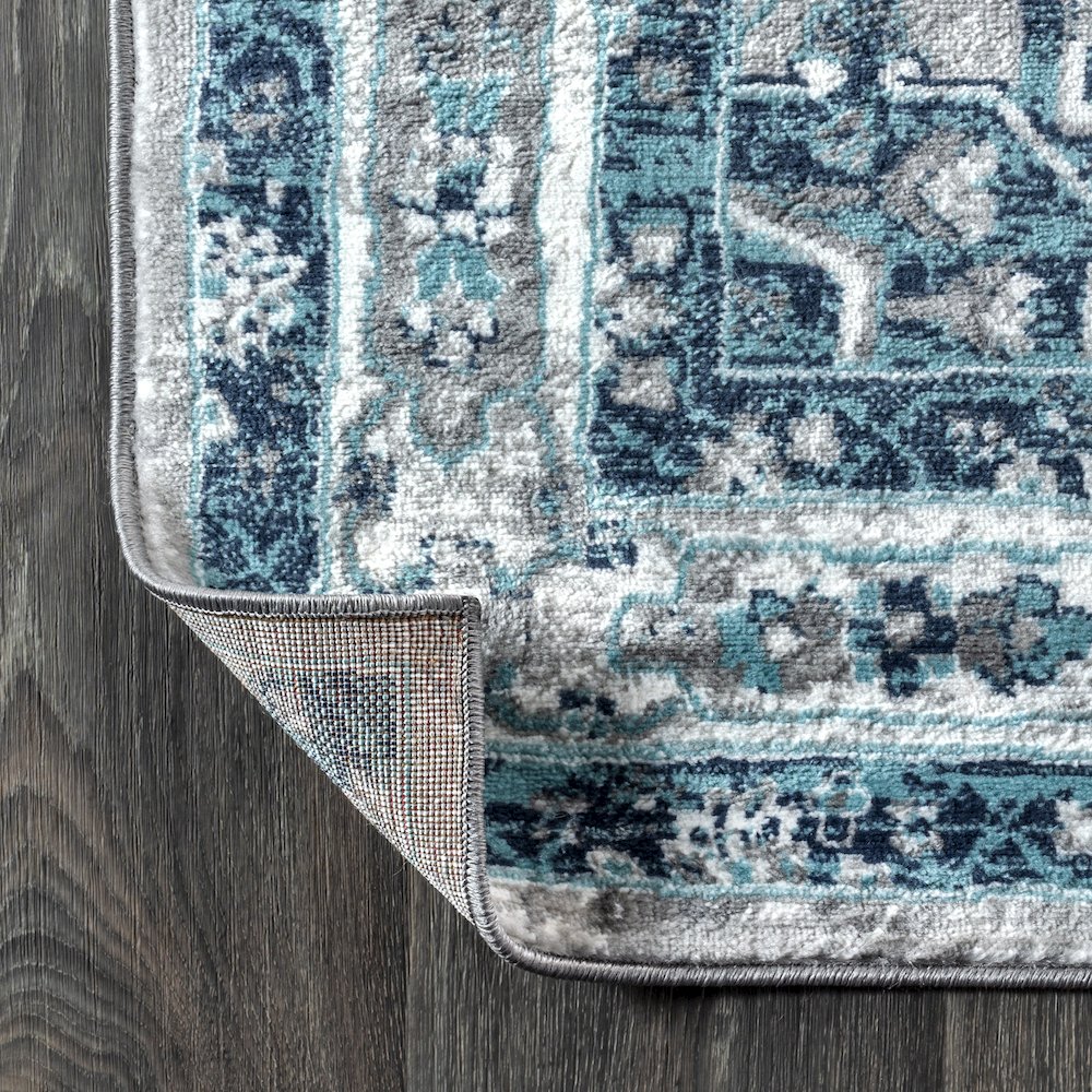Jerica Modern Persian Vintage Medallion Area Rug. Picture 4