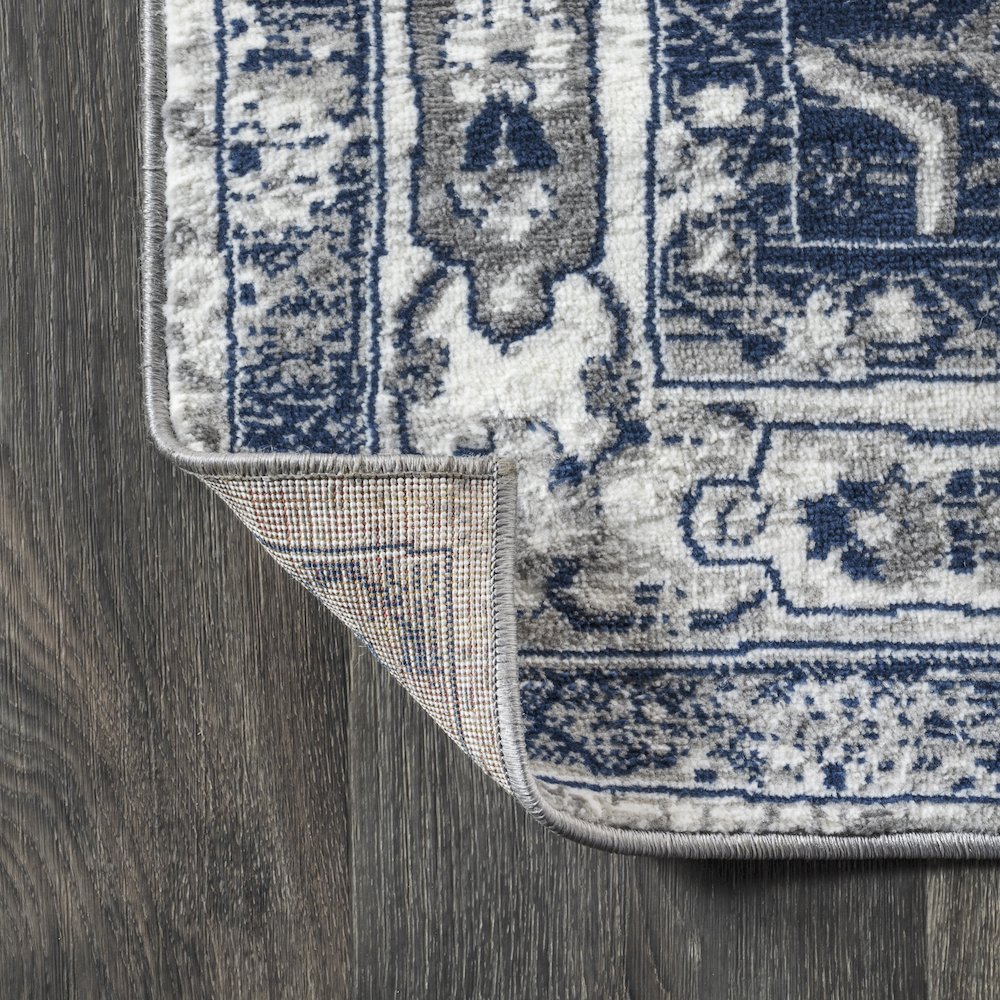 Jerica Modern Persian Vintage Medallion Area Rug. Picture 4
