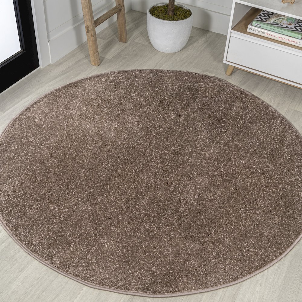 Haze Solid Low-Pile Area Rug. Picture 13