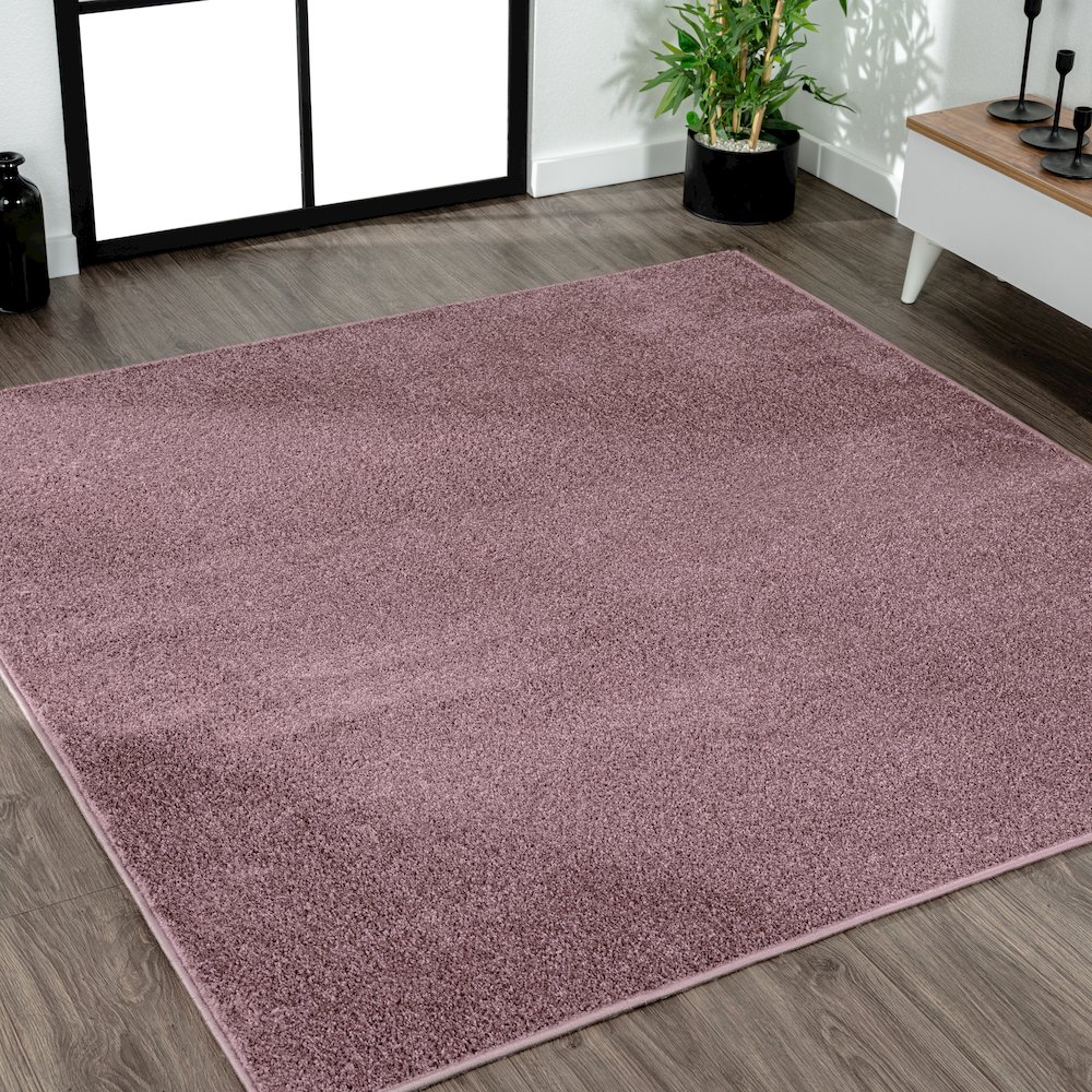 Haze Solid Low-Pile Area Rug. Picture 10
