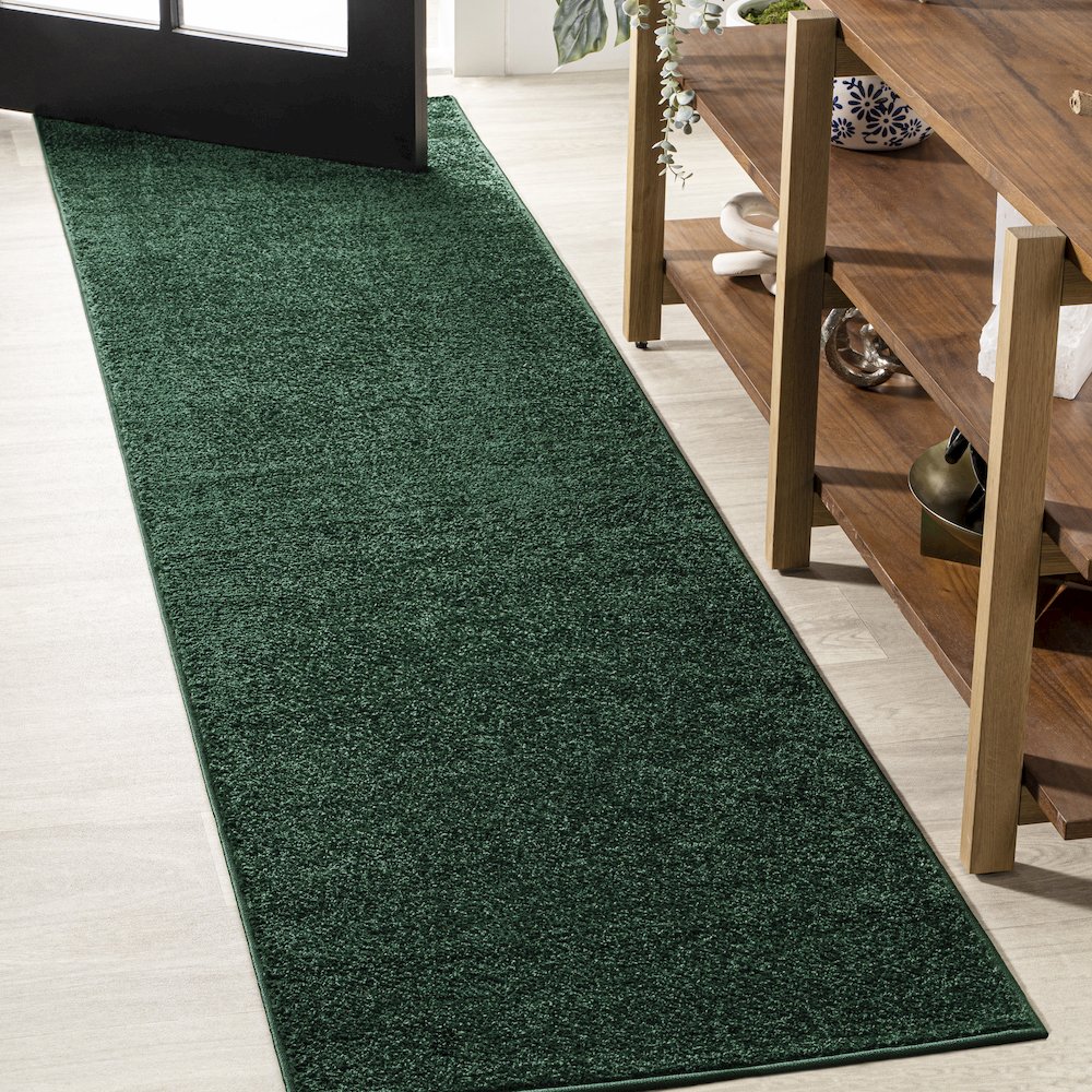 Haze Solid Low-Pile Area Rug. Picture 12