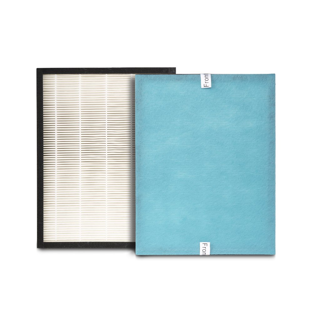 Oval Air H13 True Hepa 2-In1 Replacement Charcoal Combined Filter. Picture 1