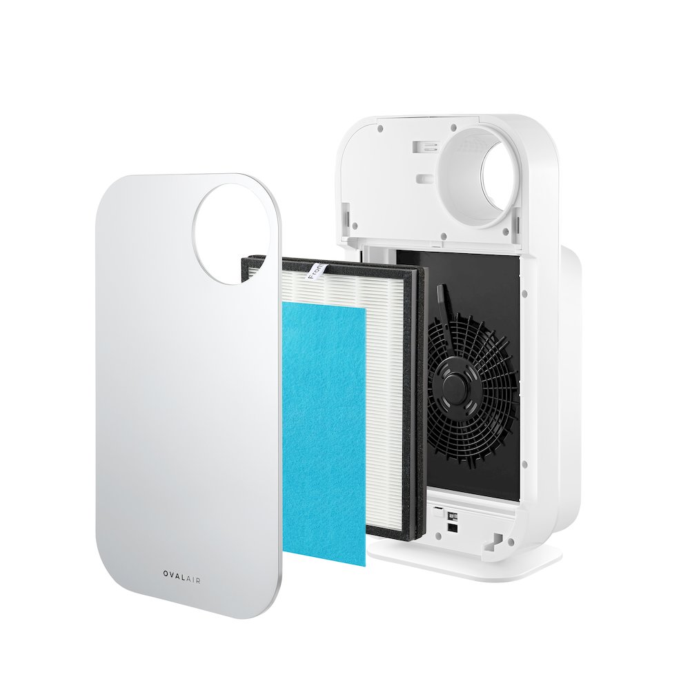 Oval Air 3-Stage H13 True Hepa 5-In-1 Air Purifier. Picture 11