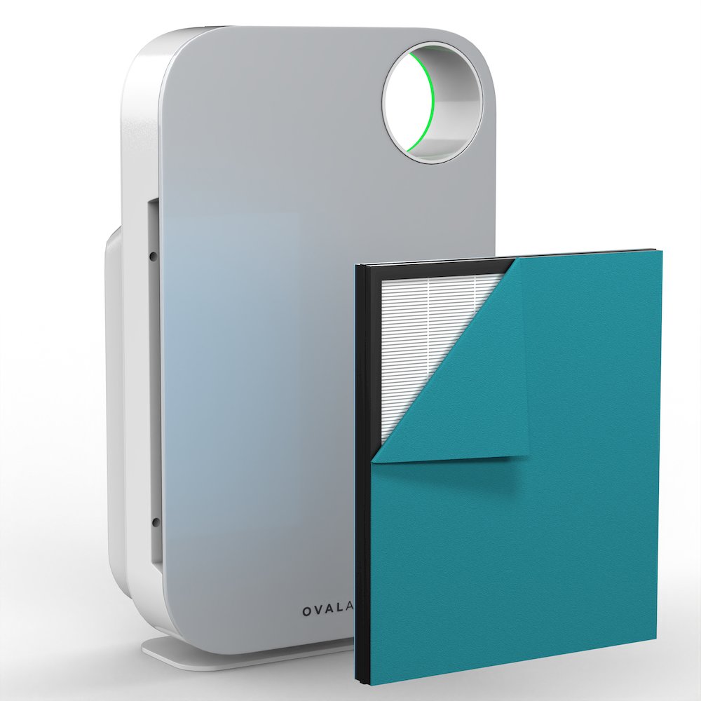 Oval Air 3-Stage H13 True Hepa 5-In-1 Air Purifier. Picture 1