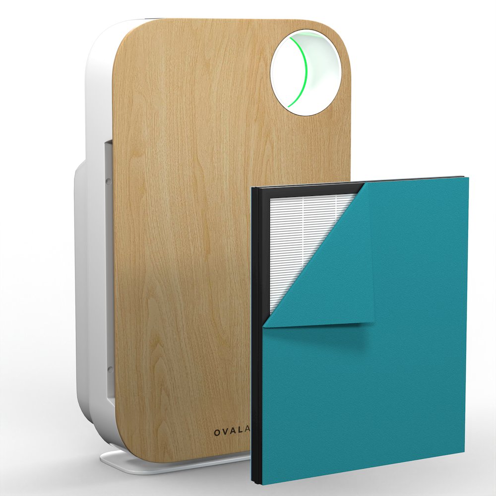 Oval Air 3-Stage H13 True Hepa 5-In-1 Air Purifier. Picture 1