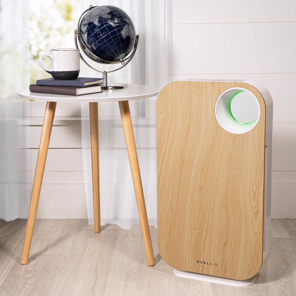 Oval Air 3-Stage H13 True Hepa 5-In-1 Air Purifier. Picture 3