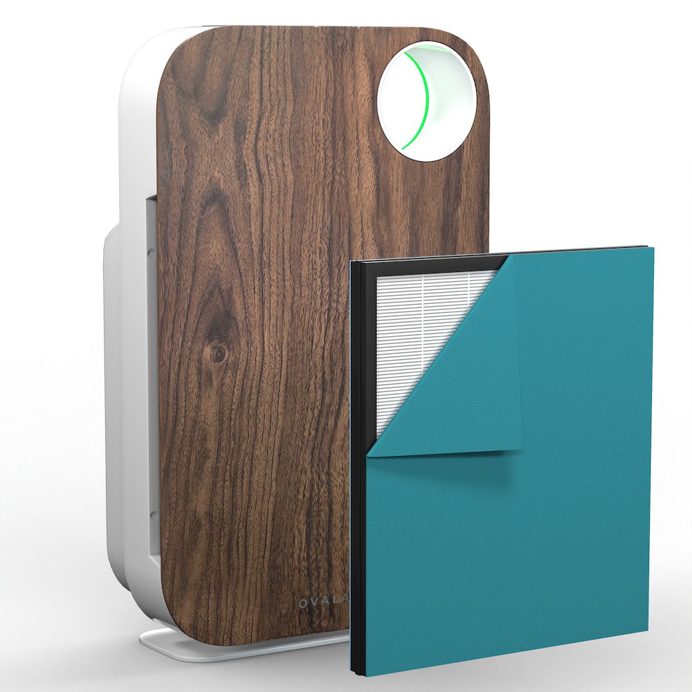 Oval Air 3-Stage H13 True Hepa 5-In-1 Air Purifier. Picture 1