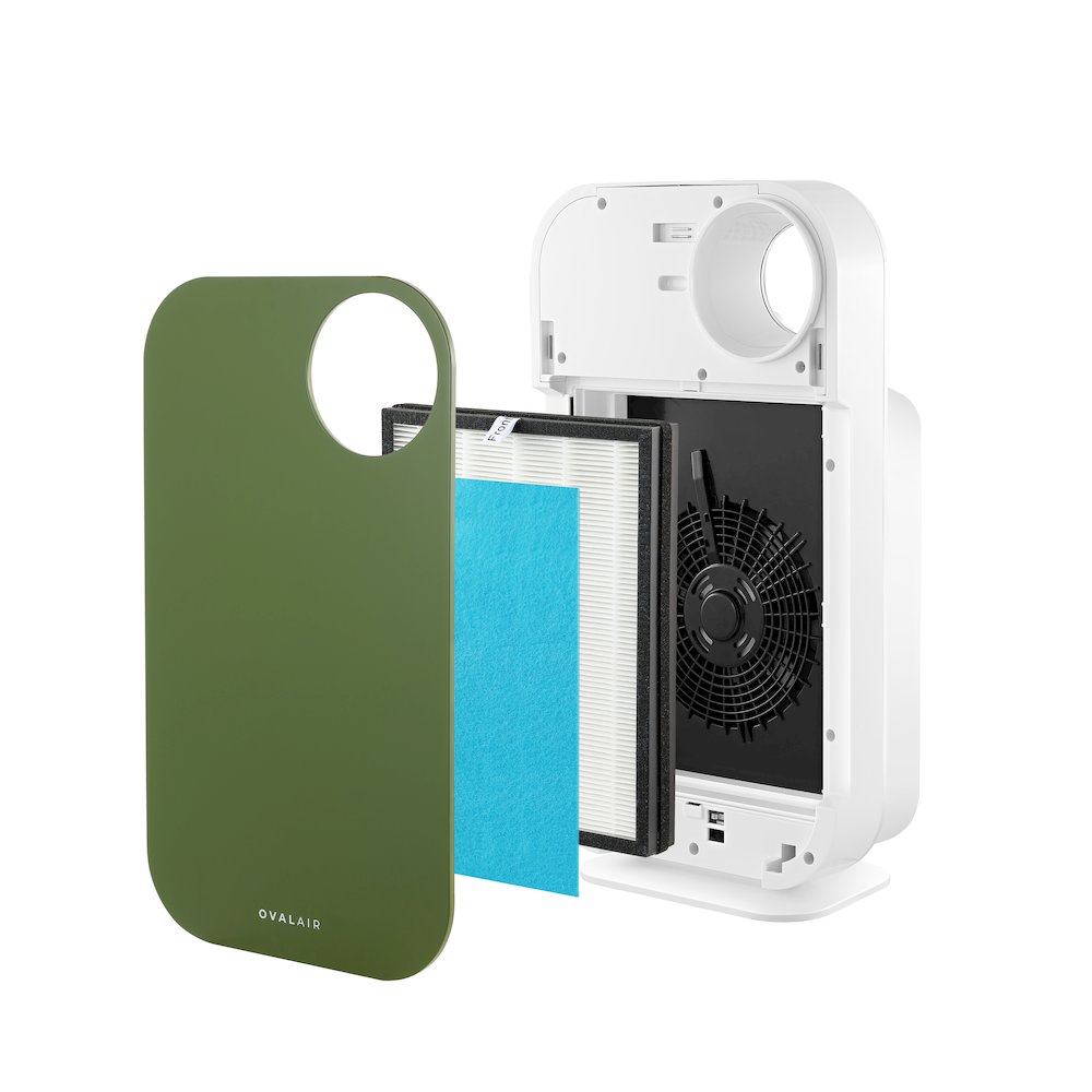Oval Air Custom Air Purifier Face Cover. Picture 2