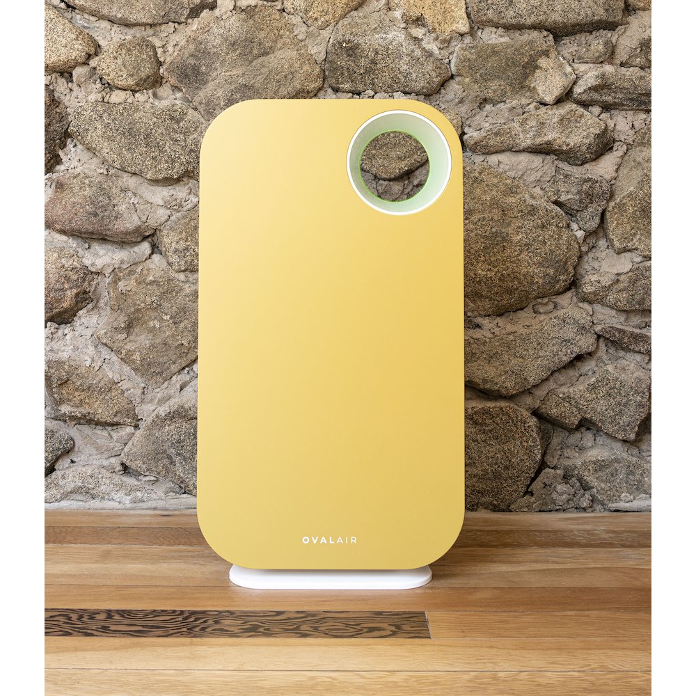 Oval Air 3-Stage H13 True Hepa 5-In-1 Air Purifier For Rooms Reduces Allergies. Picture 1