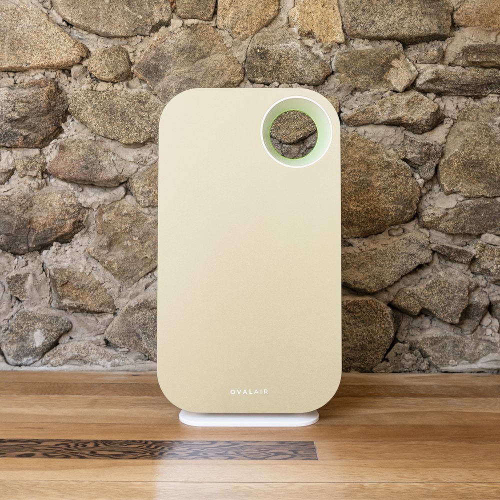 Oval Air 3-Stage H13 True Hepa 5-In-1 Air Purifier For Rooms Reduces Allergies. Picture 1